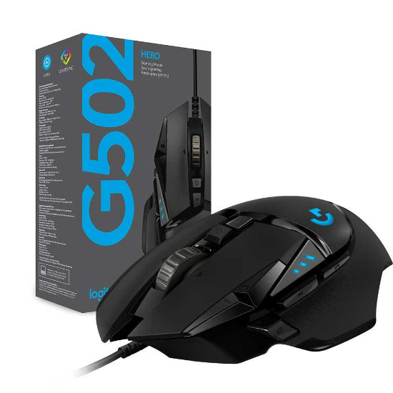 Rato Gaming Logitech G502 Hero Preto