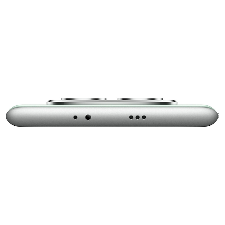 Xiaomi Redmi Note 15, vista lateral, verde, com várias aberturas para microfones e altifalantes.