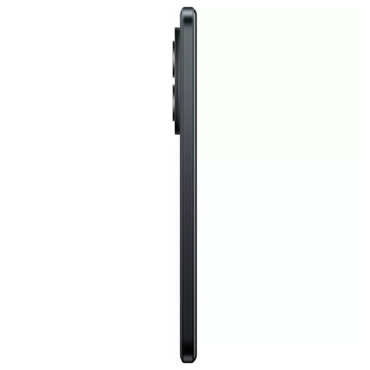 Xiaomi Redmi Note 15 Pro preto, lado direito com botões de volume e電源.