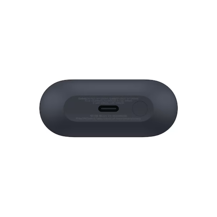 Caixa de carregamento de auriculares Bluetooth Samsung Galaxy Buds 3 FE, preto.
