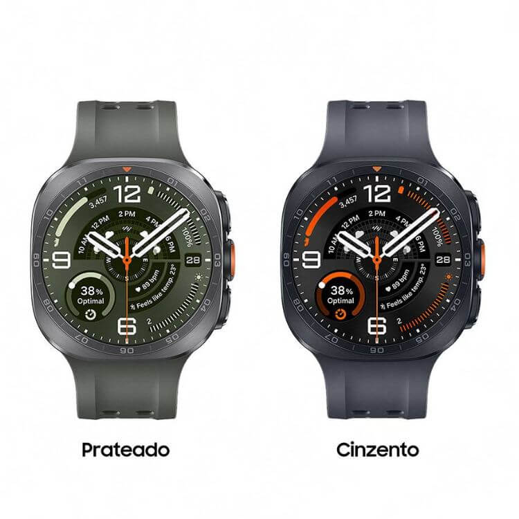 Samsung Watch Ultra 2 2025 L715 47mm GPS + LTE Cinzento Titânio