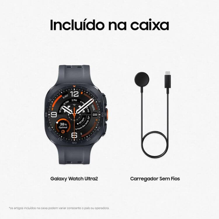 Samsung Watch Ultra 2 2025 L715 47mm GPS + LTE Cinzento Titânio