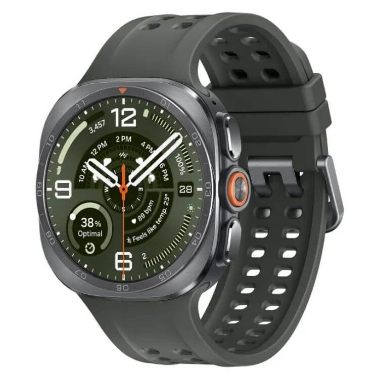 Samsung Watch Ultra 2 2025 L715 47mm GPS + LTE Prateado Titânio