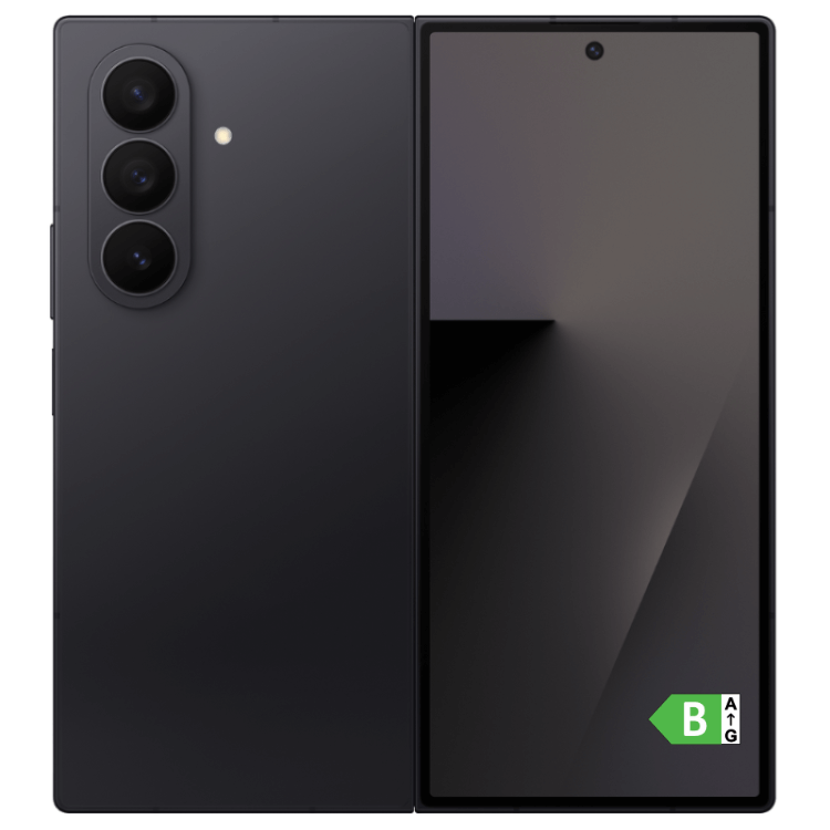 Samsung Galaxy Z Fold7 5G preto, smartphone dobrável com 3 câmaras e ecrã 8.0".