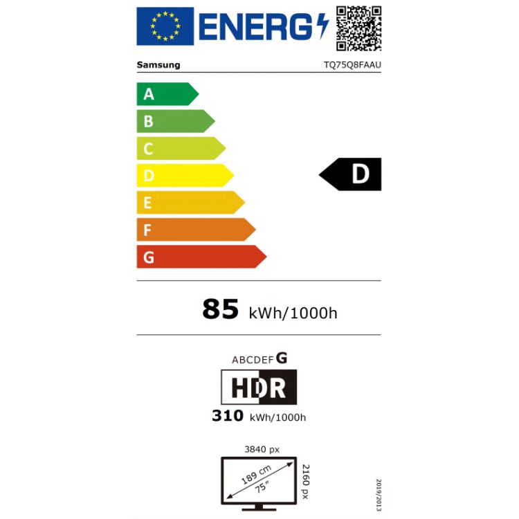Televisão Samsung Q8F (2025) Smart TV 4K QLED 75"