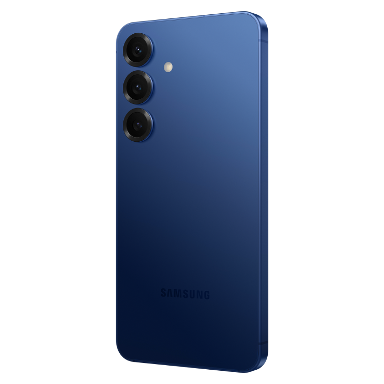 Samsung Galaxy S25+ S936 5G 12GB/256GB Dual Sim, costas do telemóvel na cor azul escura.