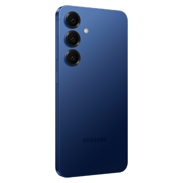 Samsung Galaxy S25+ S936 5G 12GB/256GB Dual Sim, azul escuro, três câmeras verticais e flash.