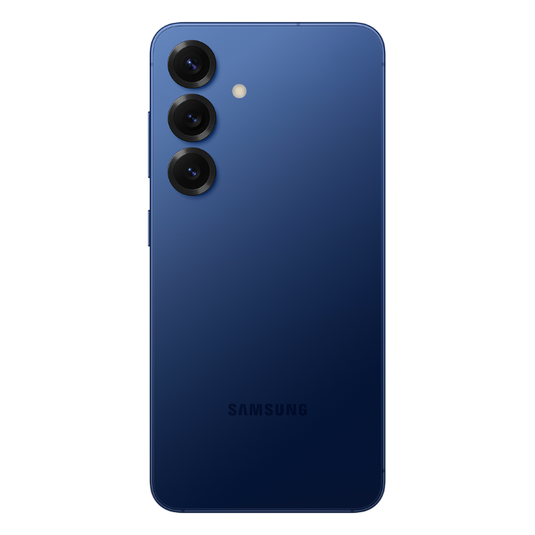 Samsung Galaxy S25+ S936 5G 12GB/256GB Dual Sim, costas do telemóvel na cor azul escura.