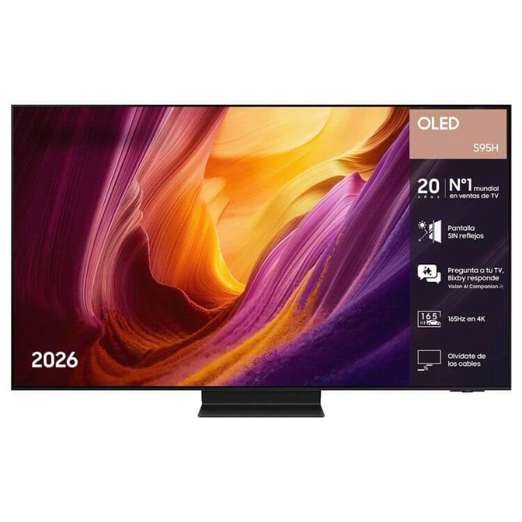 Televisão Samsung S95H (2026) Smart TV 4K OLED 55"