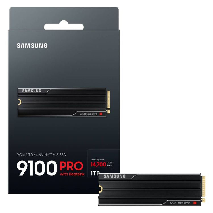 Disco SSD Samsung 9100 Pro 1TB M.2 PCIe Gen 5.0x4 NVMe