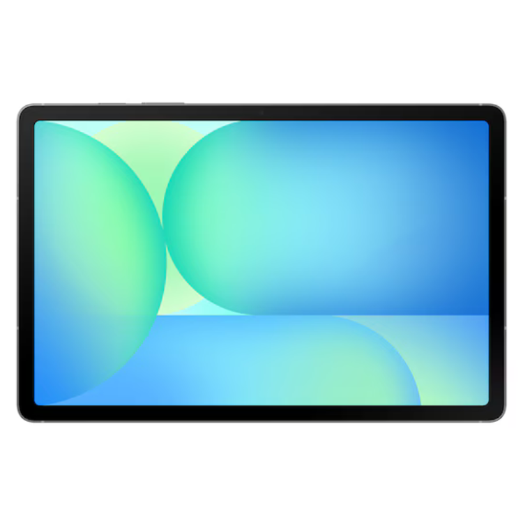 Tablet Samsung Tab S10 FE+ cinzento, 13.1 polegadas, ecrã multicolores.