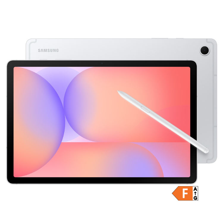 Tablet Samsung Galaxy Tab S10 Lite X400 prata com caneta S-Pen.
