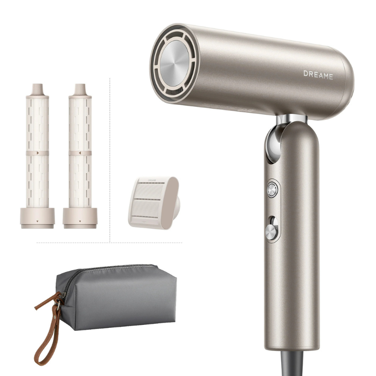 Secador e Modelador de Cabelo Dreame Pocket Neo 1300W Dourado