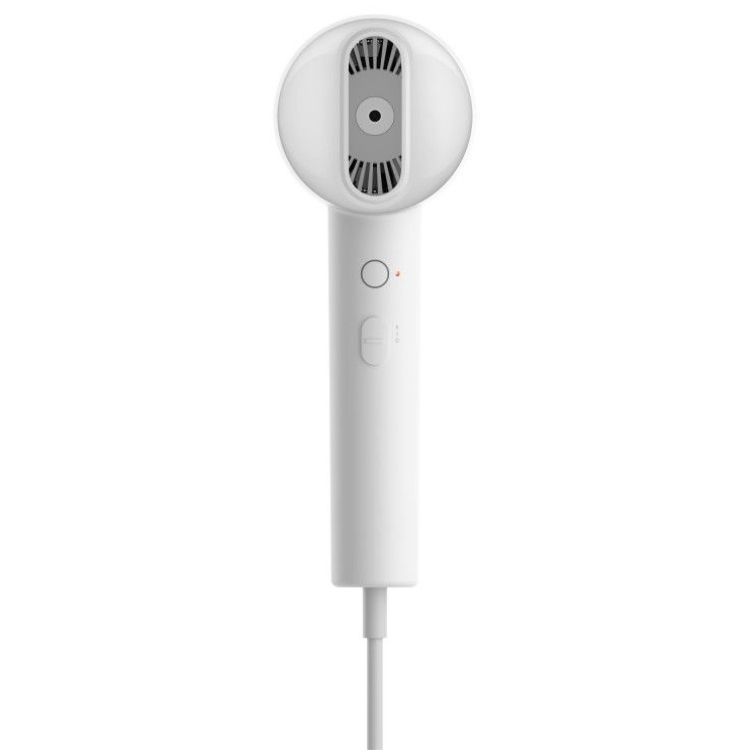 White Xiaomi Mi Ionic H300 hair dryer with buttons and cord.