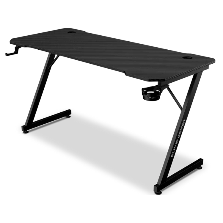 Secretária Gaming Alpha Gamer Gemina Preto