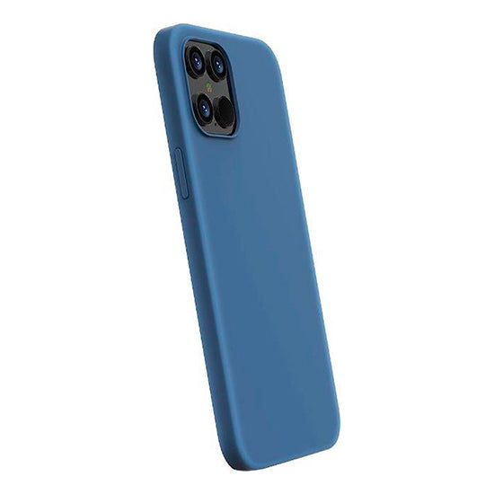 Silicone Case DEVIA Apple iPhone 12 Mini Azul