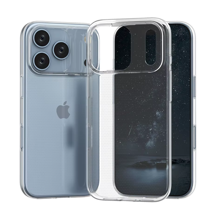 Capa T-K Silicone iPhone 17 Pro Max Transparente