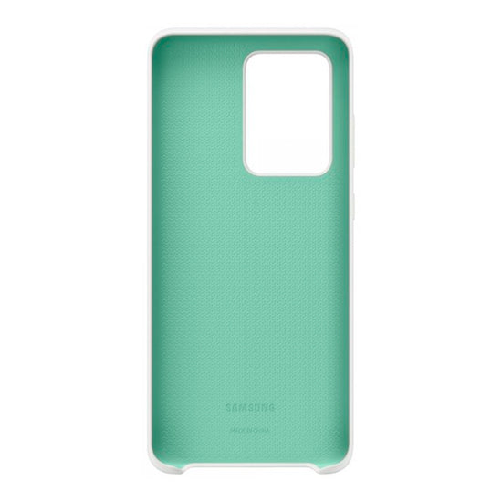 Silicone Cover Samsung S20 Ultra G988 Branco