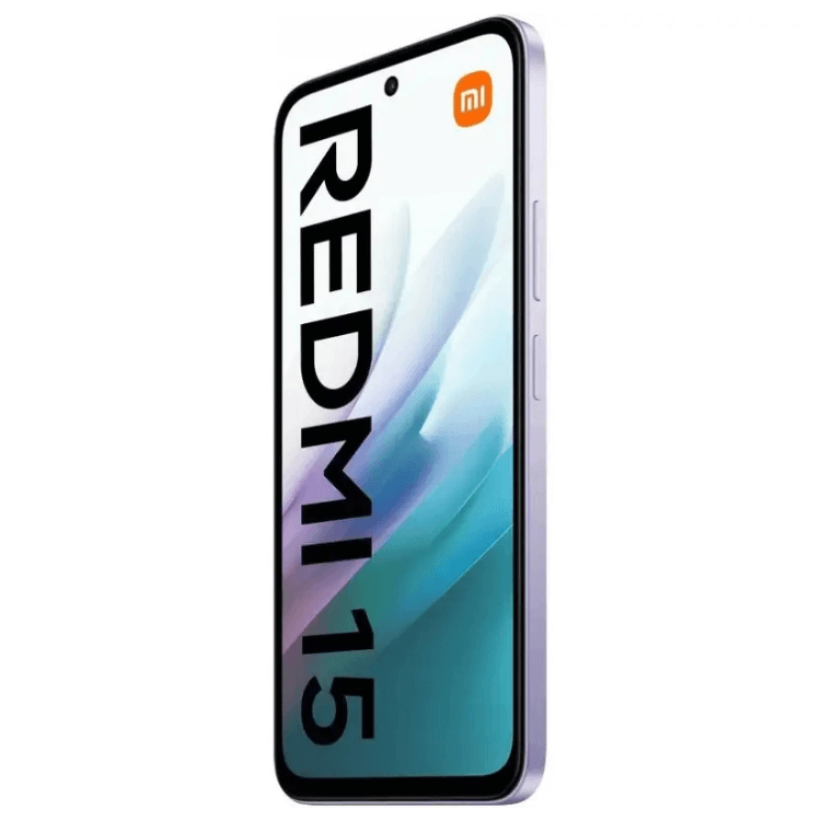 Xiaomi Redmi 15, smartphone roxo, 6.9 polegadas, 8GB/256GB, Dual Sim.