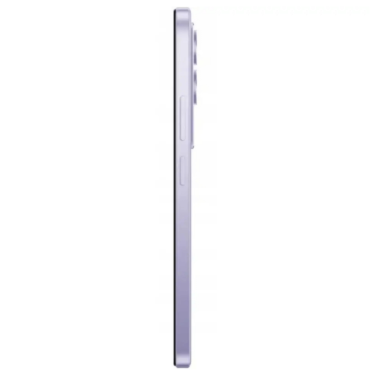 Xiaomi Redmi 15, smartphone roxo, 8GB/256GB, lado direito.