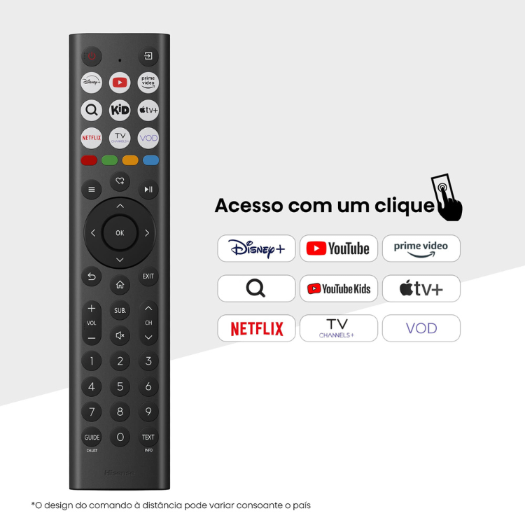 Televisão Hisense A4Q Smart TV LED FHD 32"