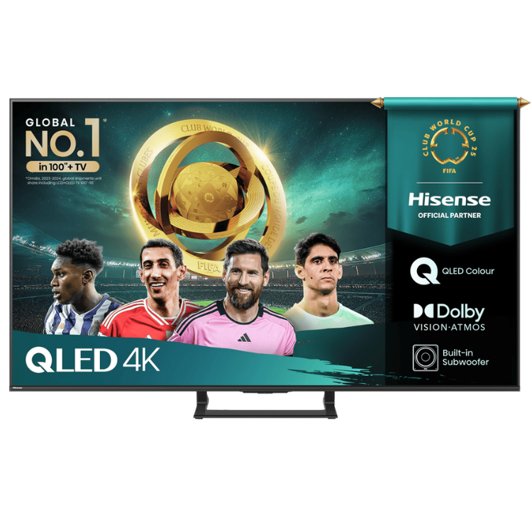 Televisão Hisense A7Q (2025) Smart TV 4K QLED 50"