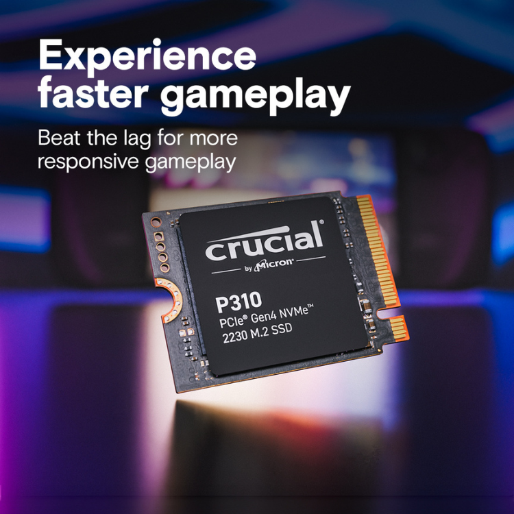 Disco SSD Crucial P310 1TB M.2 2230 NVMe