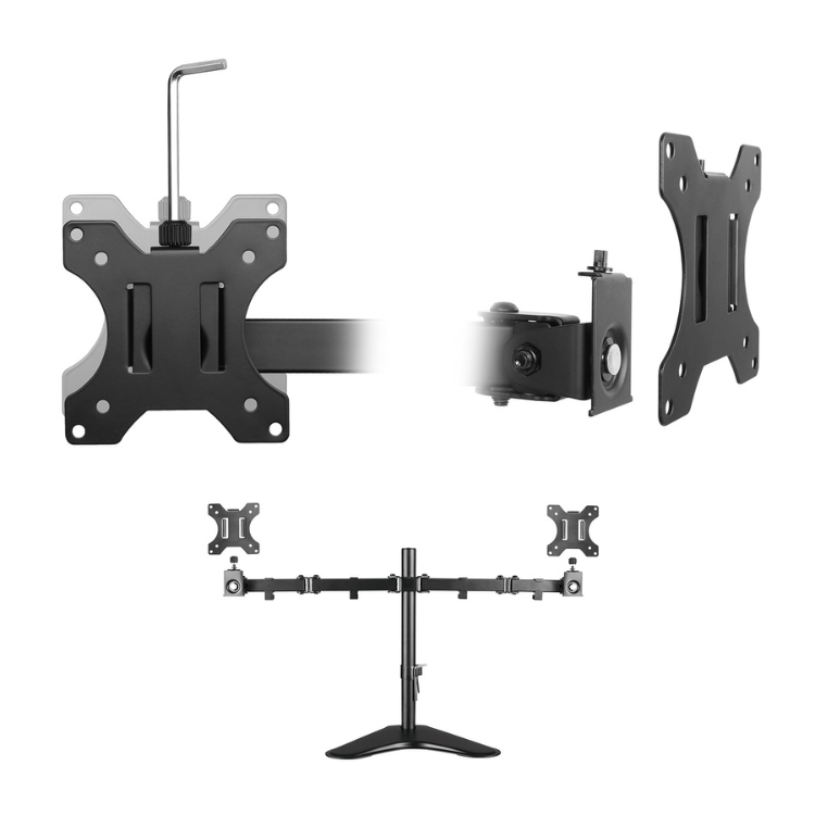 Suporte 2 Monitores Desktop Ewent até" 32"