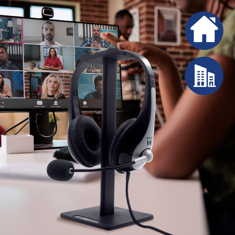 Suporte de Mesa Ewent para Headphones