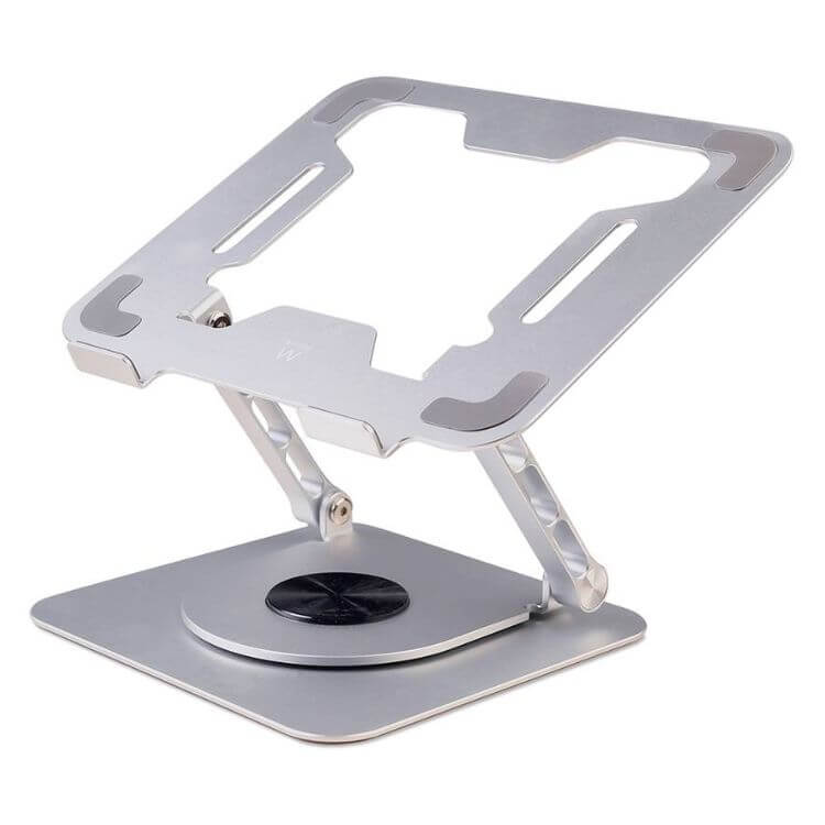 Suporte de Portátil Ewent EW1267 Alumínio c/ Rotação 360º Ajustável
