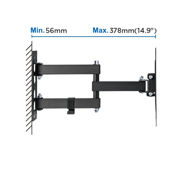 Suporte Parede Ewent Easy Turn TV M3 23"- 42"