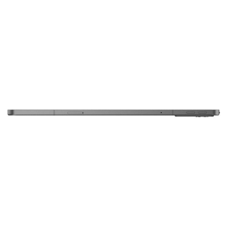 Tablet Lenovo Idea Tab 11 cinzento, lado lateral.
