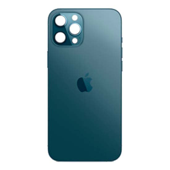 Tampa Traseira Vidro Apple iPhone 12 Pro Max Azul