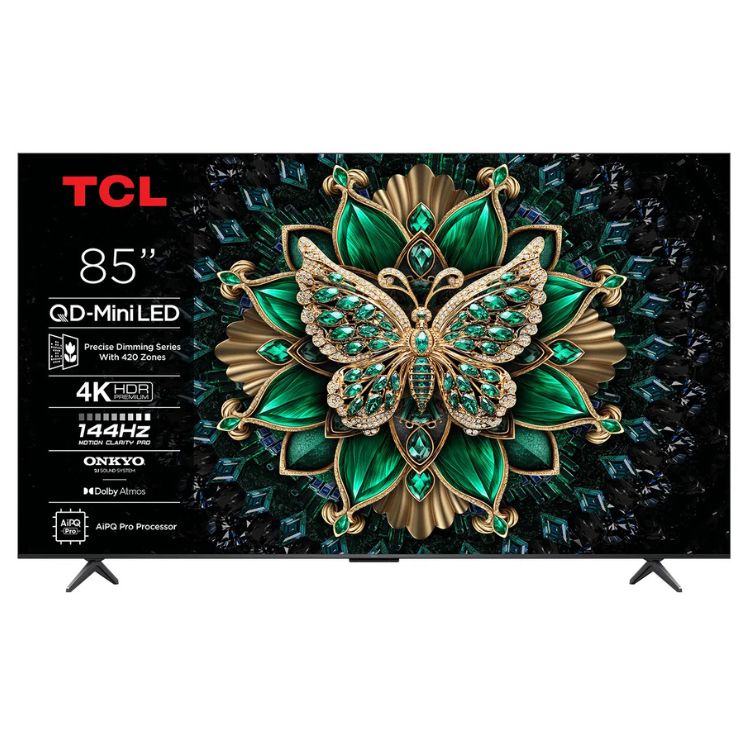 Televisão TCL C6K Smart TV 4K Mini LED 85"