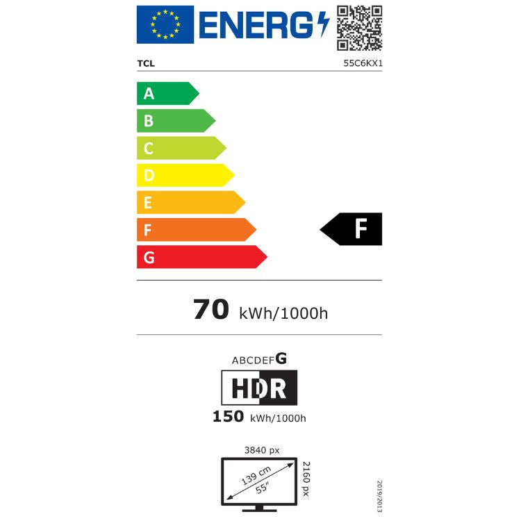 Televisão TCL C6K Pro 2026 Smart TV 4K Mini LED 55"