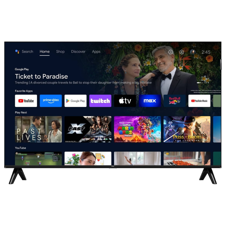 Televisão TCL 40S5K Smart TV FHD QLED 40"