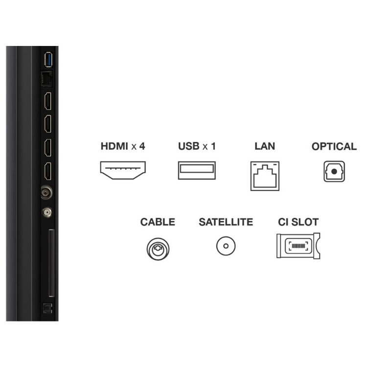 Televisão TCL C6K Smart TV 4K Mini-LED 65"
