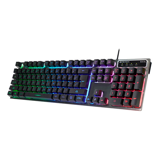 Teclado Gaming Fantech Fighter II K613L RGB PT