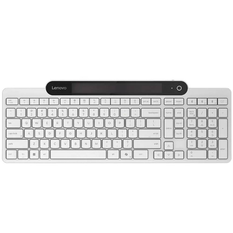 Teclado Lenovo 800 Auto-Carregável Bluetooth PT Branco