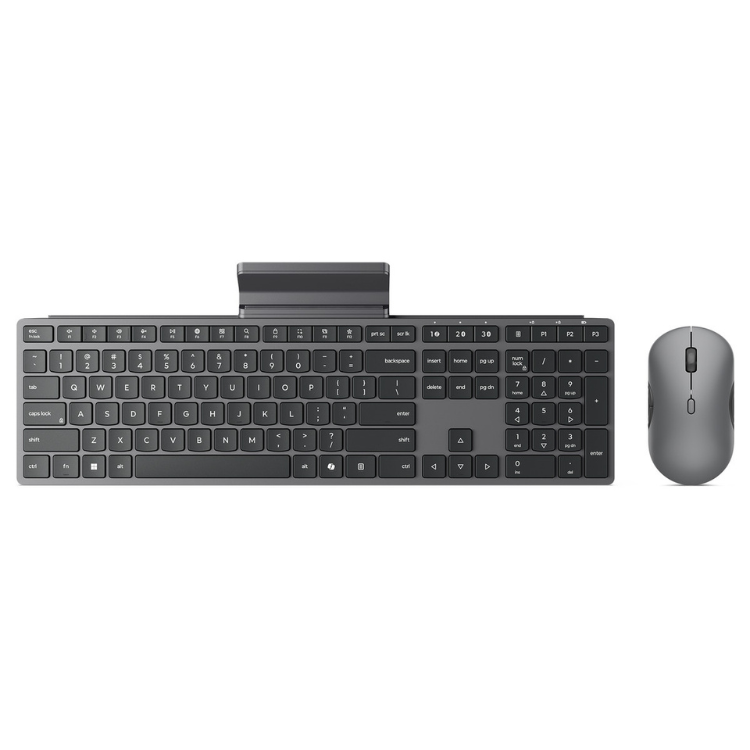 Teclado + Rato Lenovo 700 Wireless Combo PT Cinzento