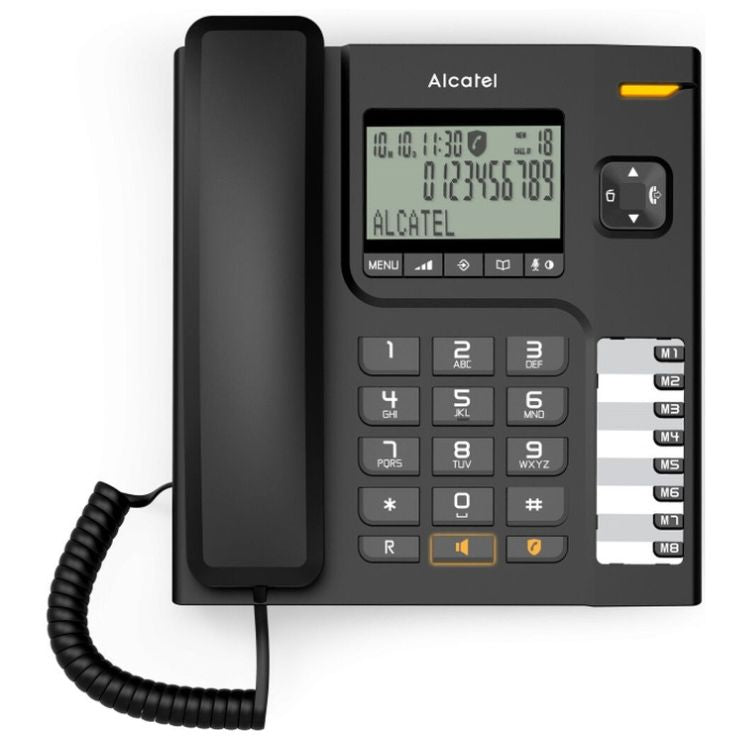 Telefone Fixo Alcatel Compact T78 Preto
