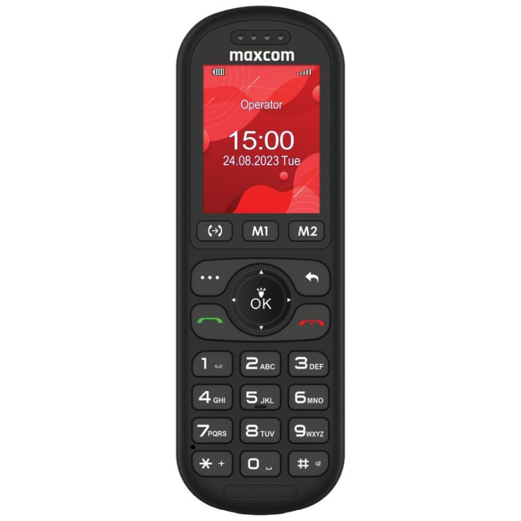 Telefone Fixo s/ Fios Maxcom MM39D SE Preto
