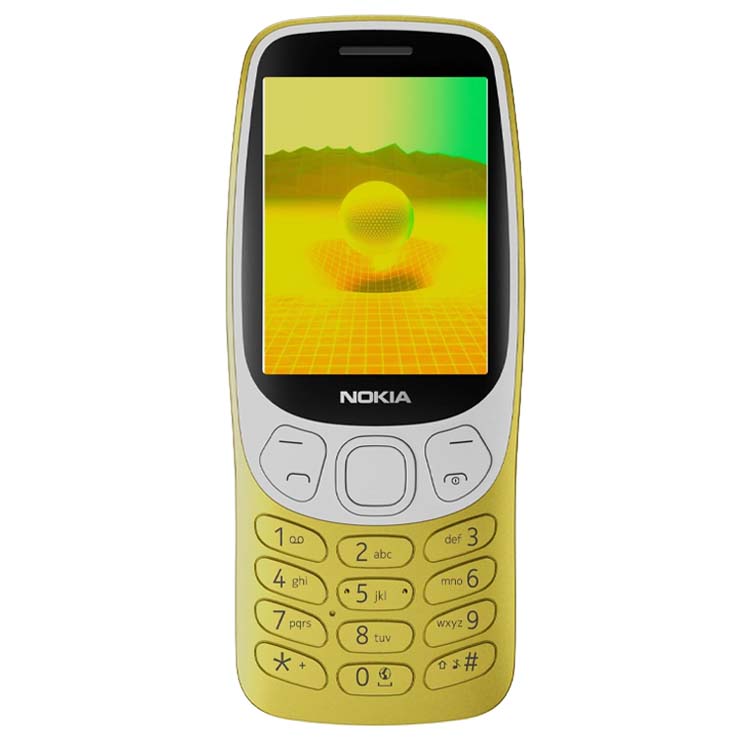 Telemóvel Nokia 3210 4G DS Dourado