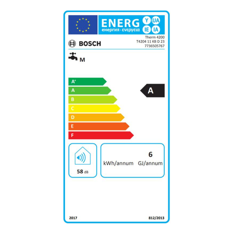 Esquentador Bosch Therm T4200 Gás Natural