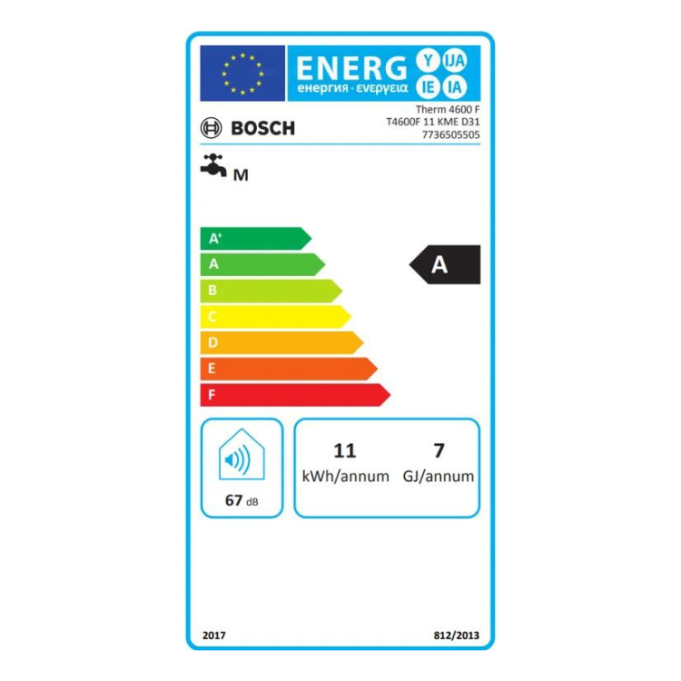 Esquentador Bosch Therm T4600 Gás Butano/Propano
