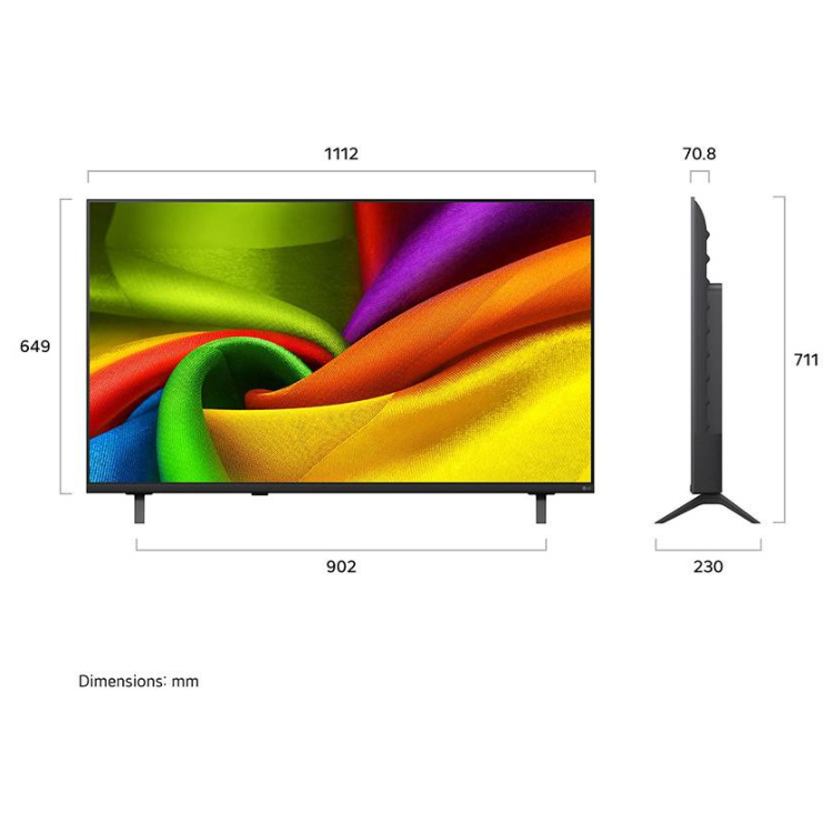 Televisão LG NU85 (2026) Smart TV 4K Nano LED 50"