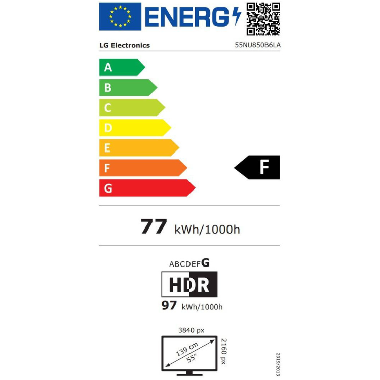 Televisão LG NU85 (2026) Smart TV 4K Nano LED 55"