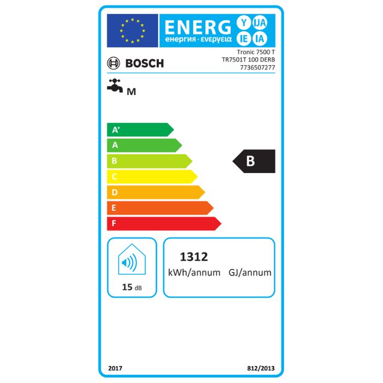 Termoacumulador Bosch TR7501T 120 93L 1500W