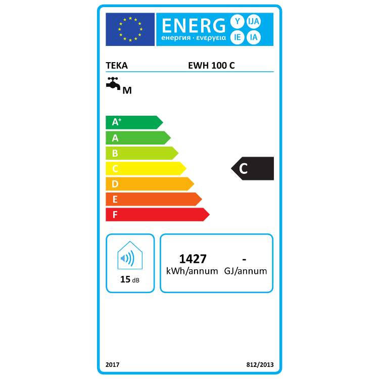 Termoacumulador Teka EWH100C 100L 1500W - Novo/Ligeiro Dano