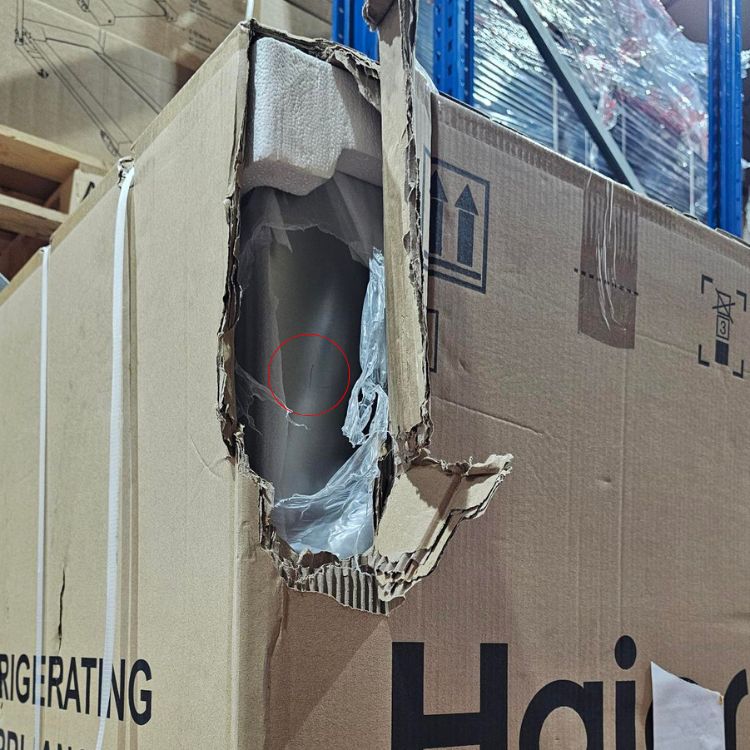 Frigorífico Combinado Haier HDPW5620CNPK 406L Inox - Usado Grade A